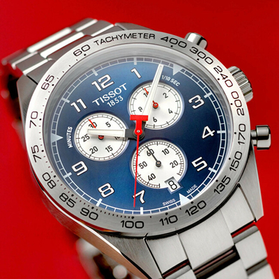 Orë për meshkuj Tissot PRS 516 Quartz Chronograph T131.617.11.042.00, e argjendtë