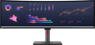 Monitor Lenovo ThinkVision P49w-30, 49", Dual QHD, i zi