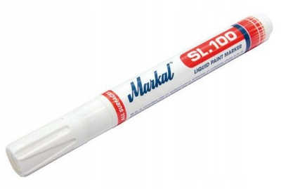 Marker boje industriale SL100, 3mm, i bardhë