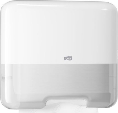 Dispenser letra palosëse Tork 553100, Singlefold C Fold Mini, i bardhë