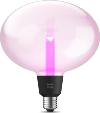 Llambë e zgjuar Philips Hue Ellipse, LED RGB, Bluetooth E27, 6.5W, transparente