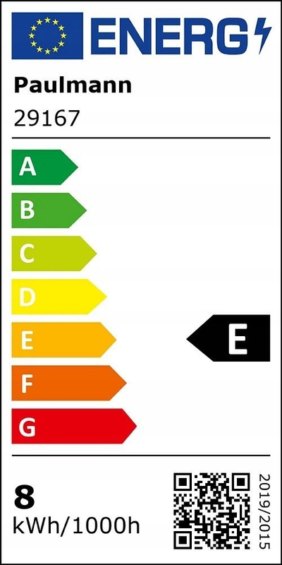 Llambë LED Paulmann GU10, 8W, 4000K, e zezë