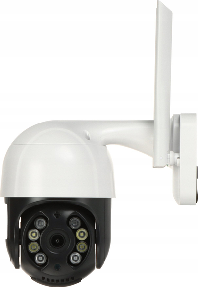 Kamerë e jashtme IP ICSEE W81SD, 8 Mpx 4K UHD, Wi Fi, e bardhë