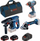 Set veglash elektrike Bosch GBH180 GWS180 GDX180, pa kabllo, 2x bateri 5.0Ah