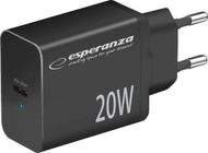 Karikues muri Esperanza EZC104K, 20W, USB C, i zi