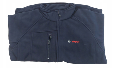 Xhaketë softshell James Nicholson, madhësia XL, 350 g/m2, navy e kuqe