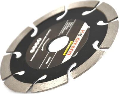 Disk diamant bluarës Womax 125mm, vrima 22.2mm, për beton