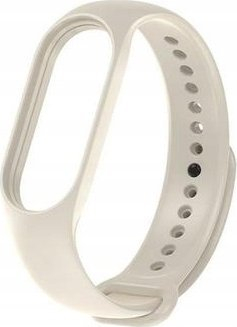 Rrip silikoni për Xiaomi Mi Band 5, 6, 7, krem