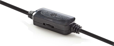 Altoparlantë PC Nedis, 18W, USB, të zinj