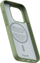 Kapak telefoni Njord Suede MagSafe për iPhone 15 Pro, olive