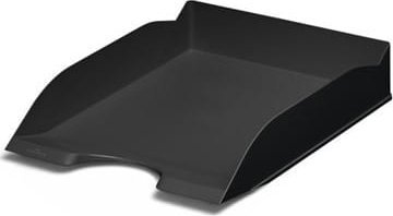 Tabaka për letra e dosje A4 Durable Eco, plastike e ricikluar, modulare, e zezë