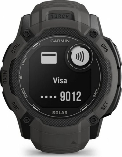 Smartwatch Garmin Sports, GPS, monitorim aktiviteti, i zi
