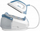 Hekur për hekurosje Teesa SmoothSteam S500 TSA2035, 2400W, i bardhë/kaltër