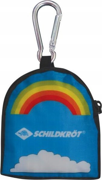 Fluturak xhepi Schildkröt Pocket Kite L, pa shtylla, me çantë me karabiner, shumëngjyrësh