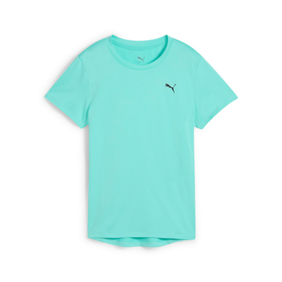 Bluzë sportive Puma W TAD Essential Crew Tee për goca, ngjyrë turkeze