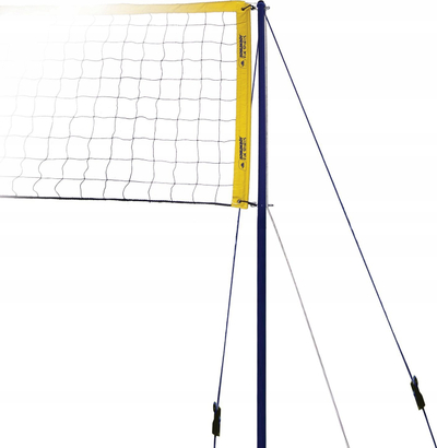 Комплет за одбојка на плажа SCHILDKRÖT Fun Net Set, мрежа со столбови, сина