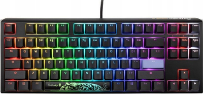 Tastierë mekanike Ducky One 3 Classic TKL, USB, RGB, e zezë e bardhë