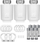 Termostat radiatori smart Hombli Expansion Pack 2+1, set me 3 copa, ekran digjital, i bardhë