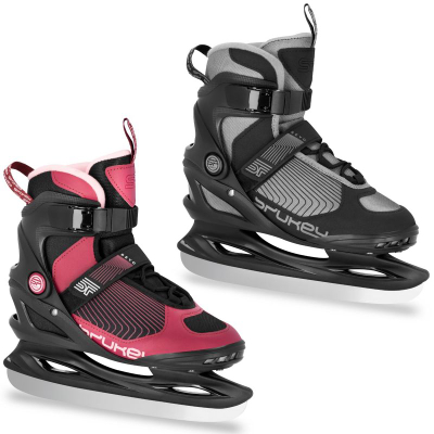 Tehë patinash Spokey Revo SPK-942729, për patina inline, set 2 copë, të zeza