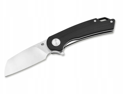 Склопив нож Böker Magnum Cliff Wharn, челик 440B, рачка G10, црна
