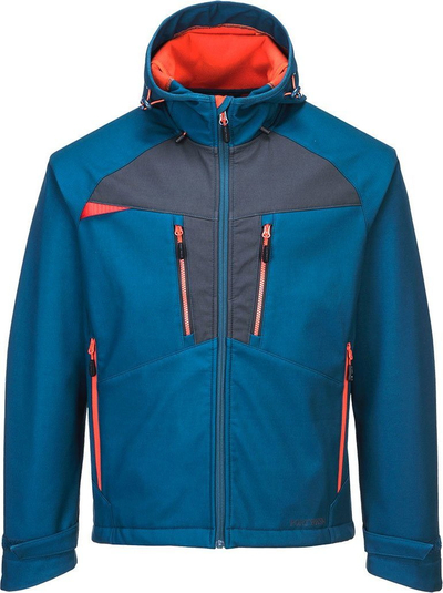 Xhaketë pune Portwest DX474 Softshell, që s’e merr uji, përmasa M, blu