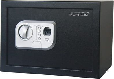 Kasafortë Opticum Safe ECLIPSE, biometrike me shenjë gishtash, me PIN, metalike