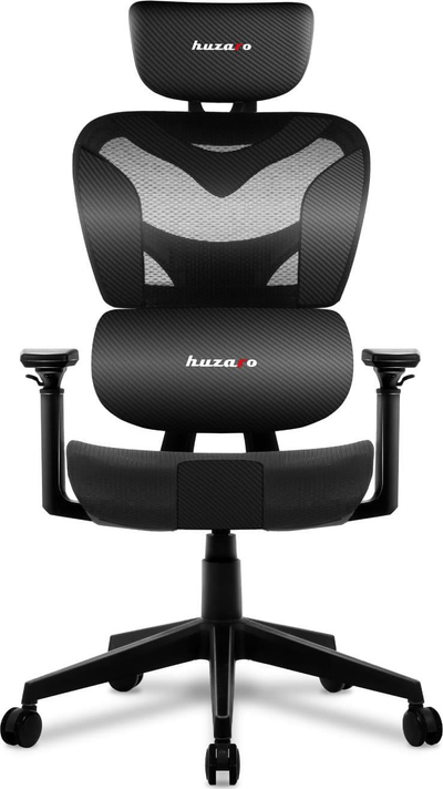 Karrige gaming Huzaro Combat 8.0 Carbon, mekanizëm Tilt Advance, mban gjer në 150 kg, e zezë