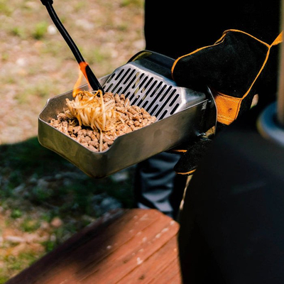 Ndezës zjarri Ooni Premium Natural Firestarter, fibra druri, 10 min djegie, natyral
