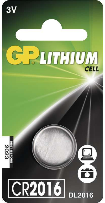 Bateri GP litium CR2016, 1 copë
