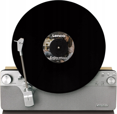 Gramafon Lenco LS Series Lsa 071, riprodhim vinyl, argjend edhe dru