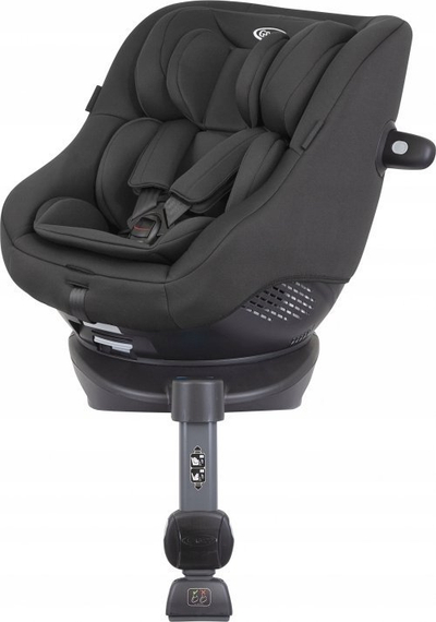 Ulëse makine Graco Turn2Me i-Size, që rrotullohet 360°, ISOFIX, e zezë
