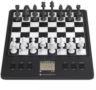 Kompjuter shahu Millennium ChessChampion 2.0, ekran LCD me ngjyra, fushë magnetike, i zi