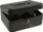 Kuti paresh Cashbox 12\", metal, me çelës, e zezë