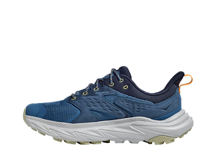 Këpucë malore për meshkuj HOKA Anacapa 2 Low GTX, GORE TEX, Vibram, gri
