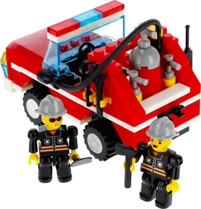 Сет за градење Alle Blox Firefighters, 140 парчиња, за деца 6+