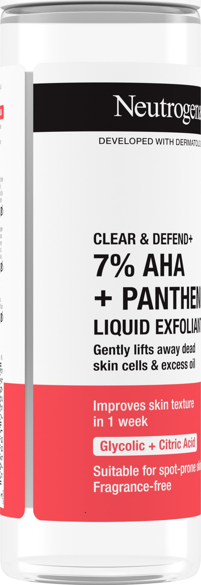Tonik eksfoliues Neutrogena Clear & Defend+, 125ml