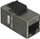 Adapter RJ45 - RJ45, STP, CAT.5e, i argjendtë