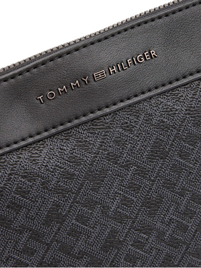 Portofol për meshkuj Tommy Hilfiger, i zi