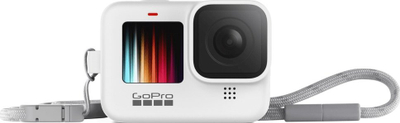 Kornizë silikoni me varëse GoPro Sleeve, për HERO9 HERO10, e bardhë