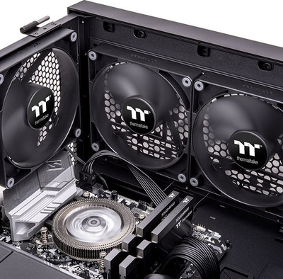 Ventilator PC Thermaltake CT120 PWM, 120mm, set 2 copë, i zi