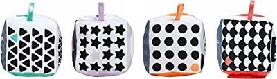 Loje me blloqe Baby Clementoni Baby Blocks, set me 4 kuba te bute, 0+ muaj, shume ngjyra