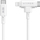 Kabllo karikimi HYPER HyperJuice, USB-C në USB-C/Lightning, 1.5 m, 60W, e bardhë