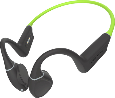 Kufje pa tela Creative Outlier Free Plus, bone conduction, Bluetooth 5.3, jeshile