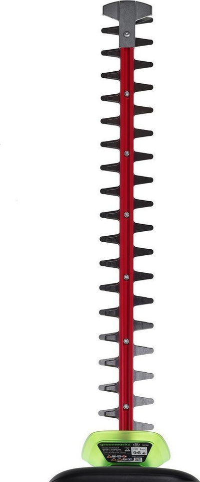 Gërshërë kopshti me bateri Greenworks GD60HT66, 60V, teh 66 cm, jeshile