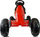 Gokart me pedale Lean Cars Go-Cart B012, fren me dorë, sedilje e rregullueshme, i kuq