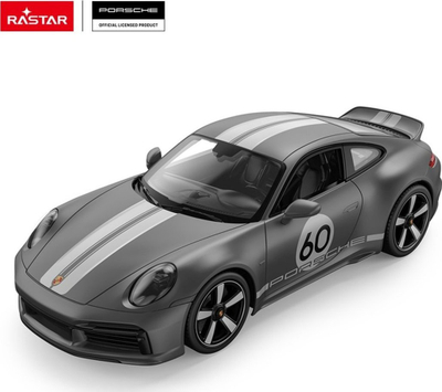 Makine me telekomande Rastar Porsche 911 Sport Classic, 1:16, 2.4GHz, gri