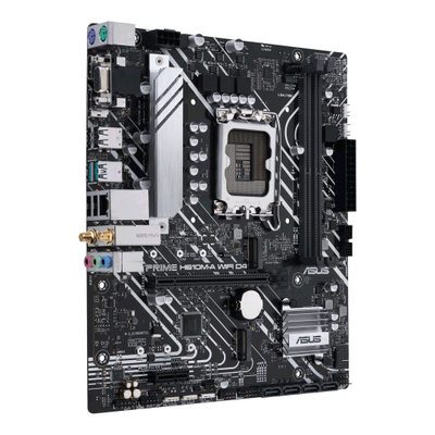 Pllakë amë Asus PRIME H610M-A WIFI D4, LGA1700, WiFi, e zezë