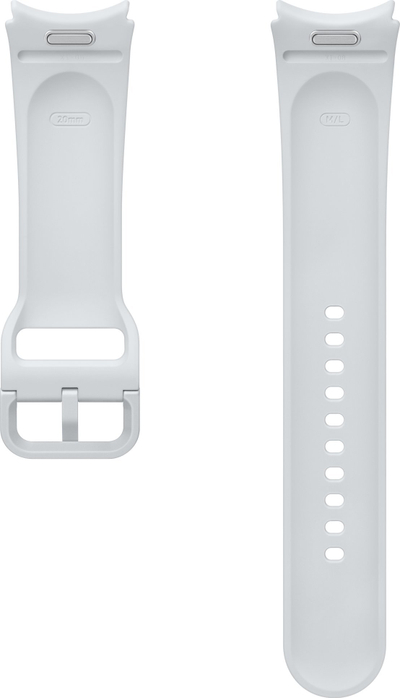 Rrip sportiv Samsung Galaxy Watch 6 ET-SFR94LSEGEU, 20mm, madhësia M/L, argjendti