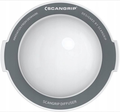Difuzer drite SCANGRIP Scan 3.575, për NOVA 4K, me magnet, i bardhë