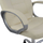 Karrige zyre IVERN, ergonomike, 64x55x120 cm, krem